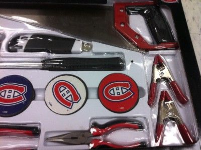   NHL 130 PIECE GENERAL TOOL KIT MONTREAL CANADIENS carrying bag  