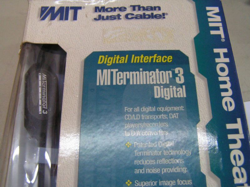 MIT Terminator NT3 Digital Cable 2.0M Made in USA  