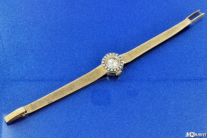 Ladies 18K Y/G Patek Philippe Watch Ref 3267 C.1960s  