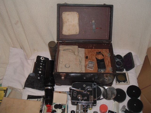 Paillard Bolex H16 Reflex Camera Loaded Extras  