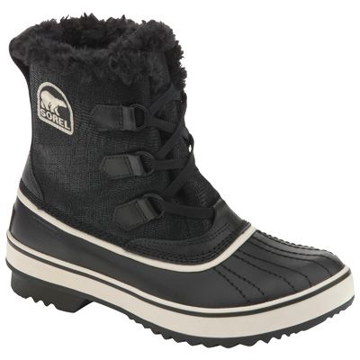 SOREL Womens Tivoli Winter Boots, Black  